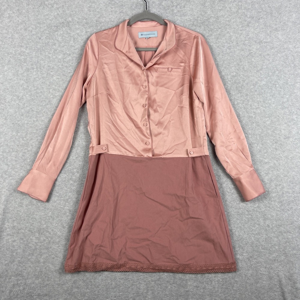 Tuckernuck Pink Long Sleeve Dress